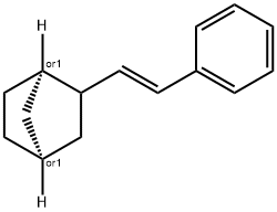 Bicyclo[2.2.1]heptane, 2-[(1E)-2-phenylethenyl]-, (1R,4S)-rel- (9CI) 结构式