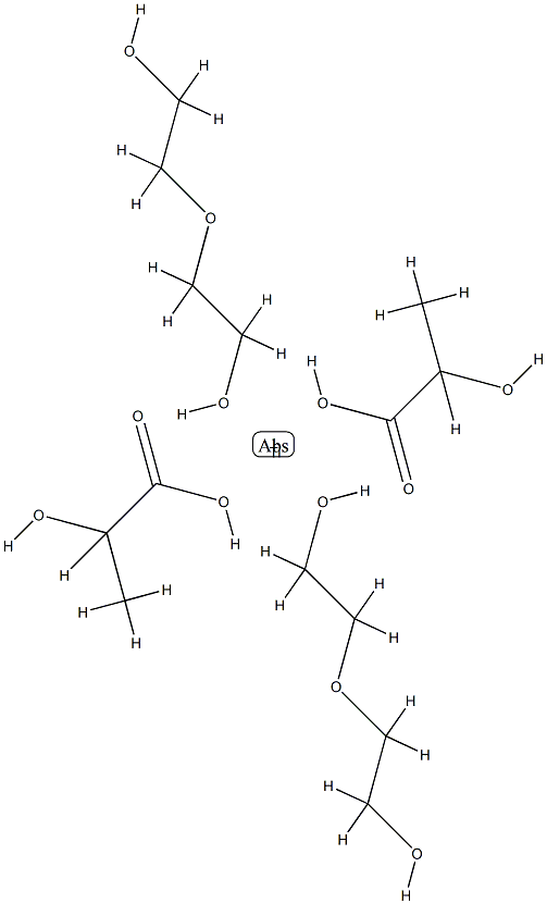 二乳酸化双二乙二醇基化钛 结构式