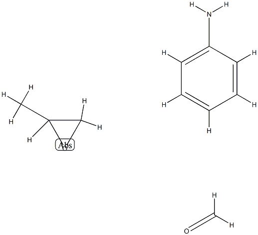 Formaldehyde, polymer with benzenamine, propoxylated 结构式
