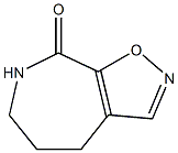8H-Isoxazolo[5,4-c]azepin-8-one,4,5,6,7-tetrahydro-(9CI) 结构式