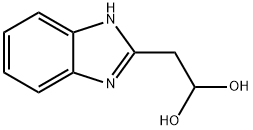 1,1-Ethanediol,2-(1H-benzimidazol-2-yl)-(9CI) 结构式