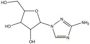 1H-1,2,4-Triazol-3-amine, 1-pentofuranosyl- (9CI) 结构式