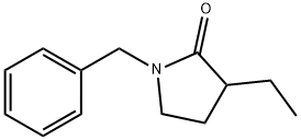 2-Pyrrolidinone,3-ethyl-1-(phenylmethyl)-(9CI) 结构式