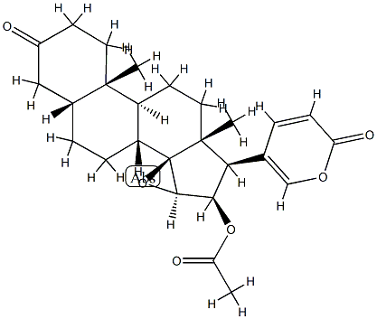 3-羰基华蟾毒精 结构式