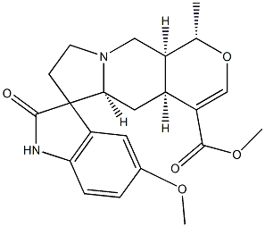 (7ξ,20α)-10-Methoxy-19α-methyl-2-oxoformosanan-16-carboxylic acid methyl ester 结构式