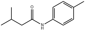3-methyl-N-(4-methylphenyl)butanamide 结构式