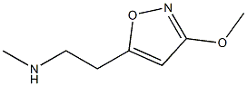 5-Isoxazoleethanamine,3-methoxy-N-methyl-(9CI) 结构式