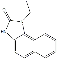 2H-Naphth[1,2-d]imidazol-2-one,1-ethyl-1,3-dihydro-(9CI) 结构式