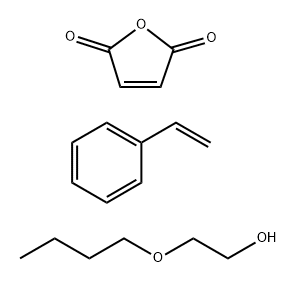 2,5-呋喃二酮聚苯乙烯-2-丁氧基乙酯铵盐 结构式