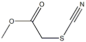 Methyl=thiocyanoacetate 结构式