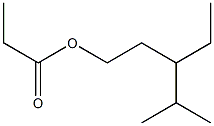 octyl propionate, branched 结构式