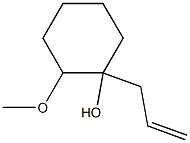 Cyclohexanol,2-methoxy-1-(2-propenyl)-(9CI) 结构式