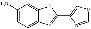 1H-Benzimidazol-5-amine,2-(4-oxazolyl)-(9CI) 结构式