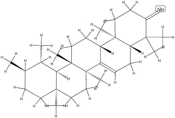D:C-Friedours-7-en-3-one 结构式