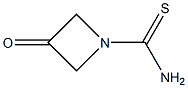 1-Azetidinecarbothioamide,3-oxo-(9CI) 结构式