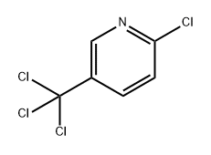 2-氯-5-三氯甲基吡啶 结构式