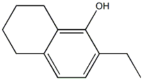 1-Naphthol,2-ethyl-5,6,7,8-tetrahydro-(4CI) 结构式