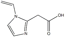 1H-Imidazole-2-aceticacid,1-ethenyl-(9CI) 结构式