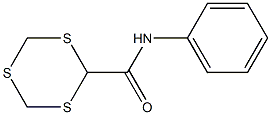 1,3,5-Trithiane-2-carboxamide,N-phenyl-(9CI) 结构式