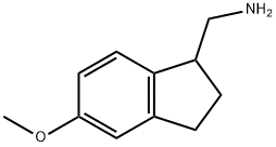 1H-Indene-1-methanamine,2,3-dihydro-5-methoxy-(9CI) 结构式