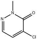 4-CHLORO-2-METHYLPYRIDAZIN-3(2H)-ONE 结构式