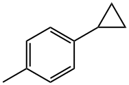 1-环丙基-4-甲基苯 结构式