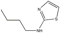 N-丁基噻唑-2-胺 结构式