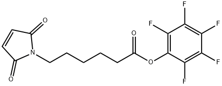 6-Maleimidocaproic acid-PFP ester 结构式