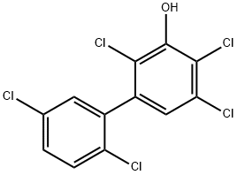 3-OH-2,24',5,5Pentachlorobiphenyl 结构式