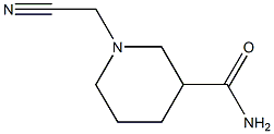 3-Piperidinecarboxamide,1-(cyanomethyl)-(9CI) 结构式