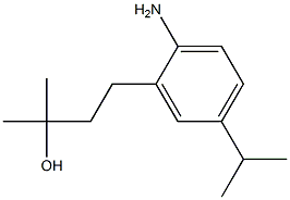 2-Amino-α,α-dimethyl-5-isopropylbenzene-1-propanol 结构式