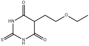 5-(2-ethoxyethyl)-2-sulfanylidene-1,3-diazinane-4,6-dione 结构式