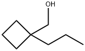 (1-丙基环丁基)甲醇 结构式