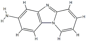 Pyrido[1,2-a]benzimidazol-7-amine (9CI) 结构式