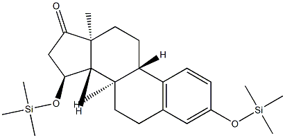 3,15α-Bis(trimethylsiloxy)-1,3,5(10)-estratrien-17-one 结构式