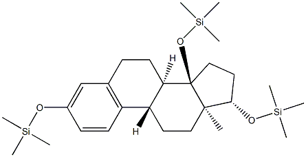 3,14,17β-Tris(trimethylsiloxy)-1,3,5(10)-estratriene 结构式