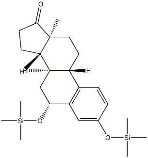 3,6β-Bis(trimethylsiloxy)-1,3,5(10)-estratrien-17-one 结构式