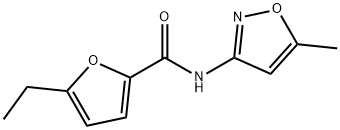 2-Furancarboxamide,5-ethyl-N-(5-methyl-3-isoxazolyl)-(9CI) 结构式