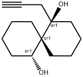 Spiro[5.5]undecane-1,7-diol, 1-(2-propynyl)-, (1R,6R,7R)-rel- (9CI) 结构式