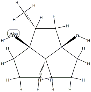 Cyclopenta[c]pentalene-3a,5a(1H,6H)-diol, hexahydro-4-methyl-, (3aR,4S,5aS,8aR)-rel- (9CI) 结构式