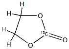 碳酸乙烯酯-13C 结构式