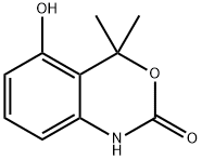 2H-3,1-Benzoxazin-2-one,1,4-dihydro-5-hydroxy-4,4-dimethyl-(9CI) 结构式