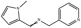 3-Pyridinemethanamine,N-[(1-methyl-1H-pyrrol-2-yl)methylene]-(9CI) 结构式