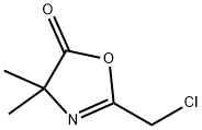 5(4H)-Oxazolone,2-(chloromethyl)-4,4-dimethyl-(9CI) 结构式