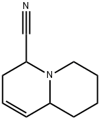 2H-Quinolizine-6-carbonitrile,1,3,4,6,7,9a-hexahydro-(9CI) 结构式