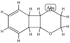 2,3,4a,4b,8a,8b-Hexahydrobenzo[3,4]cyclobuta[1,2-b]-1,4-dioxin 结构式