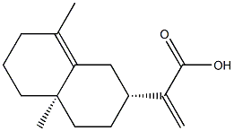 异木香酸 结构式