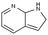 1H-Pyrrolo[2,3-b]pyridine,2,7a-dihydro-(9CI) 结构式