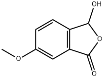 1(3H)-Isobenzofuranone,3-hydroxy-6-methoxy-(9CI) 结构式