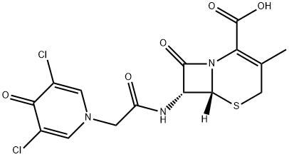 头孢西酮杂质2 结构式